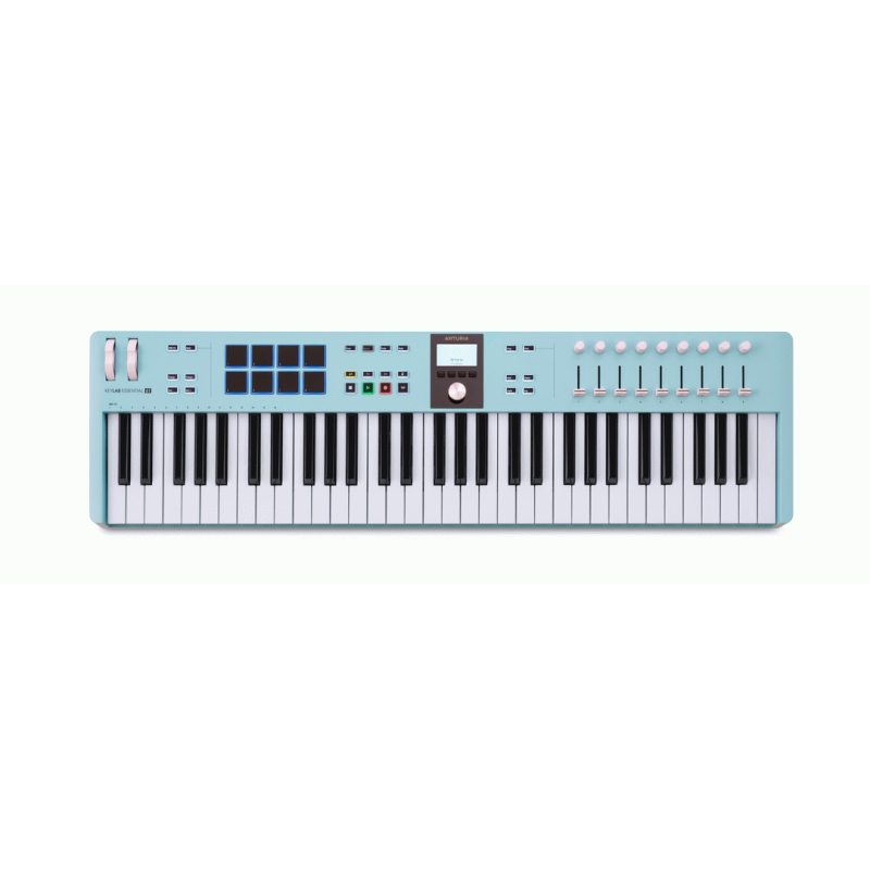 Arturia Keylab Essential 3 61-Key MIDI Controller Aquamarine