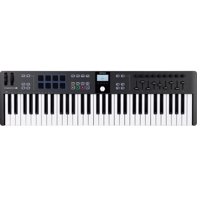 Arturia KeyLab Essential 3 61-Key Controller Black