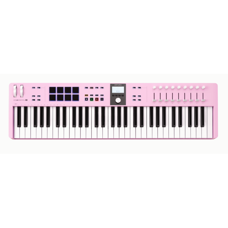 Arturia Keylab Essential 3 61 Key MIDI Controller Rose Quartz