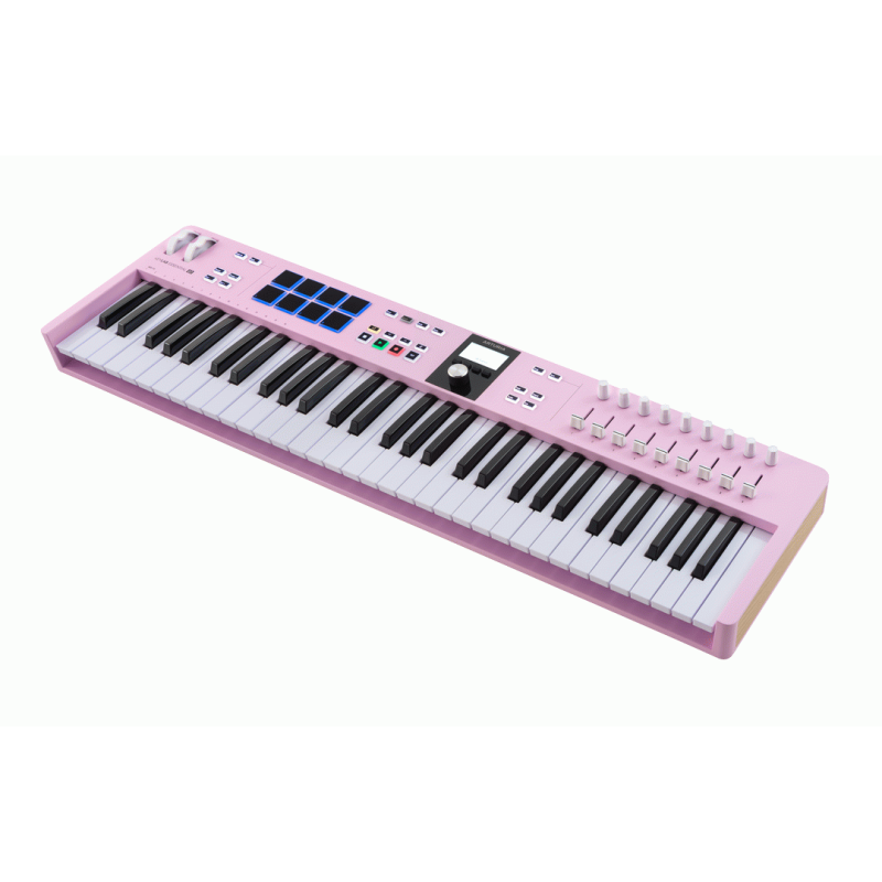 Arturia Keylab Essential 3 61 Key MIDI Controller Rose Quartz — view 3