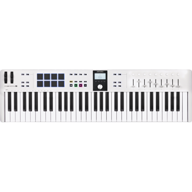 Arturia KeyLab Essential 3 61-Key Controller White