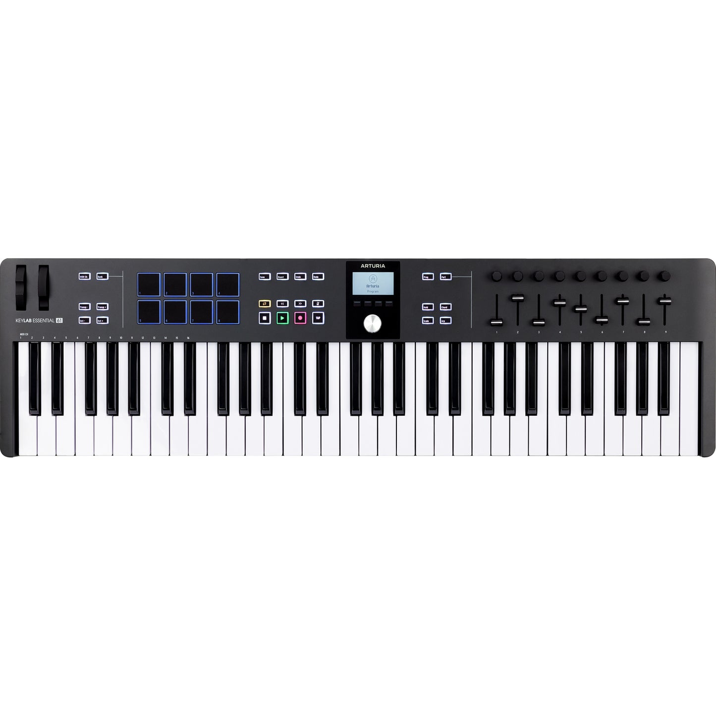 Arturia KeyLab Essentials MK3 61 Note Controller Keyboard Black