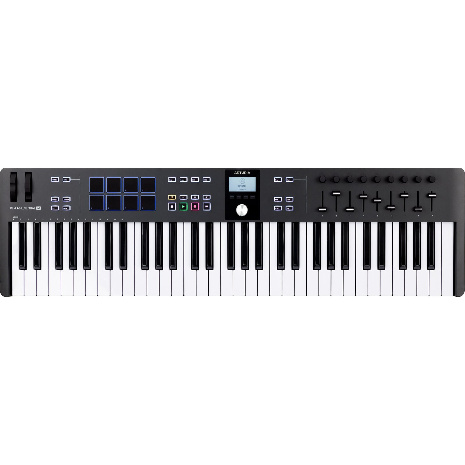 Arturia KeyLab Essentials MK3 61 Note Controller Keyboard Black