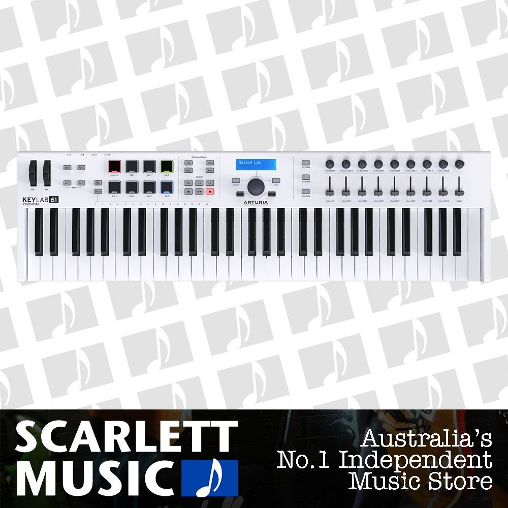 Arturia Keylab Essential 61 Note Controller Keyboard — view 2