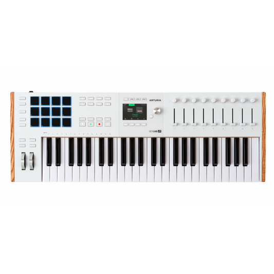 Arturia KeyLab 49 MK3 MIDI Controller with 49 Keys - White
