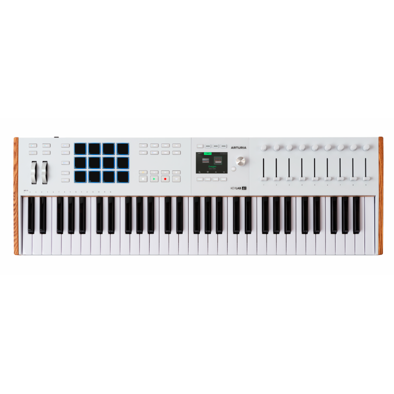 Arturia KeyLab 61 MK3 MIDI Controller - 61 Keys, White