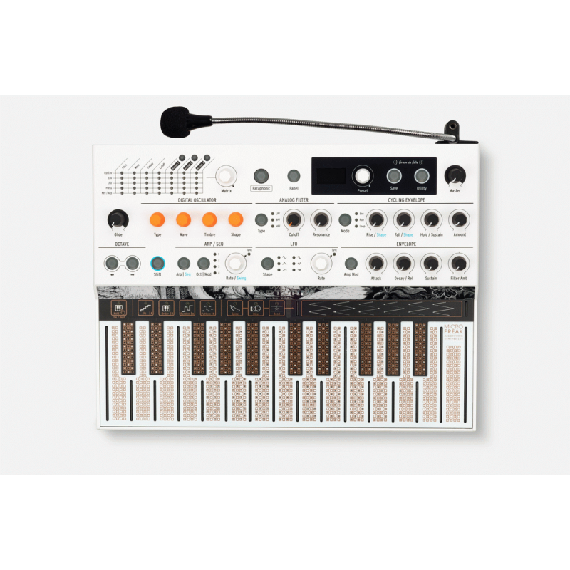 Arturia MicroFreak Vocoder Limited Edition with 16-Band Vocoder Mode and Detachable Gooseneck Mic — view 3