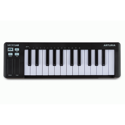 Arturia MicroLab mk3 25-Key MIDI Controller Black