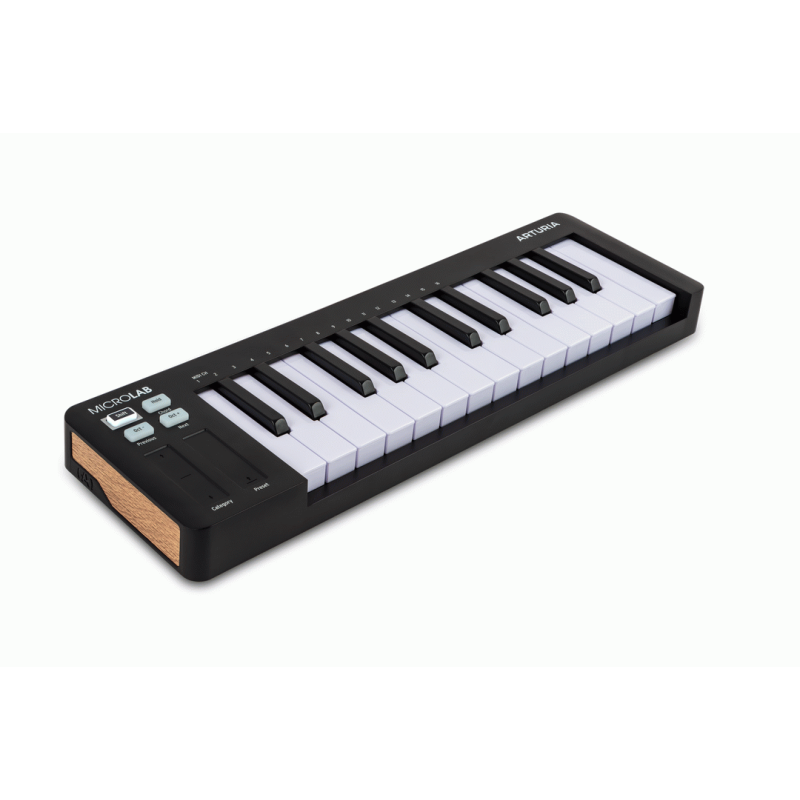 Arturia MicroLab mk3 25-Key MIDI Controller Black — view 3