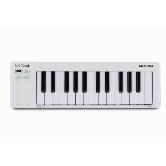 Arturia MicroLab 3 25-Key MIDI Controller White