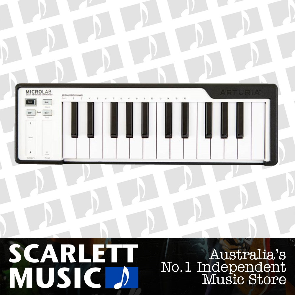 Arturia MicroLab 25 Note Controller Keyboard Black — view 2