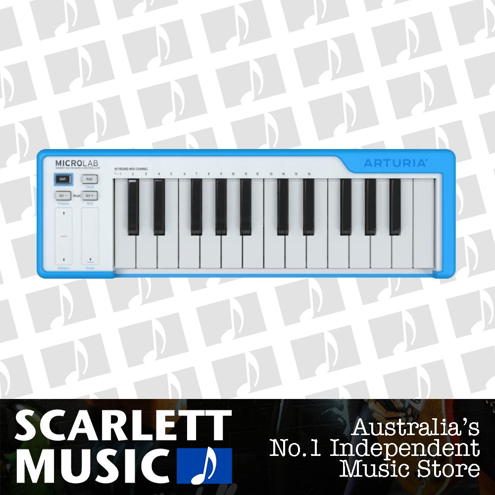Arturia MicroLab 25 Note Controller Keyboard Blue — view 2