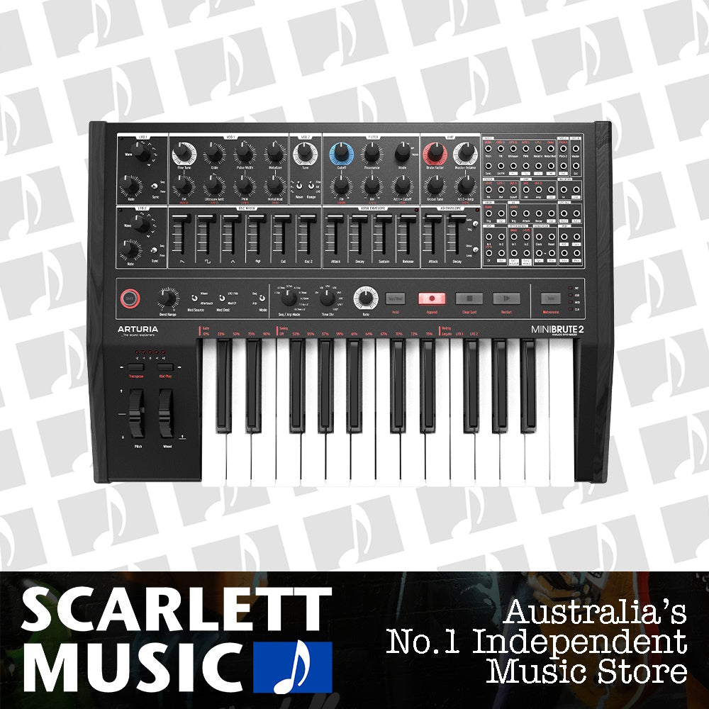Arturia MiniBrute 2 Noir 37 Note analog Synthesizer — view 2