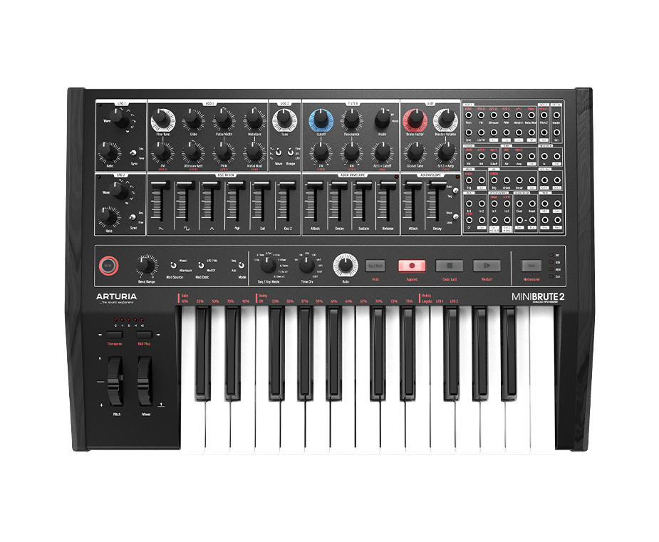 Arturia MiniBrute 2 Noir 37 Note analog Synthesizer