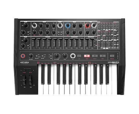 Arturia MiniBrute 2 Noir 37 Note analog Synthesizer