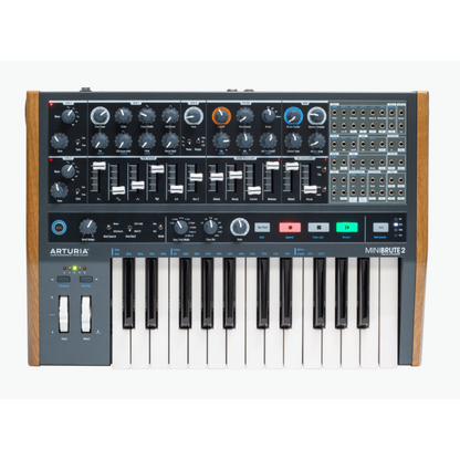 Arturia MiniBrute 2 Synth with Keyboard, Semi-Modular Architecture — view 2
