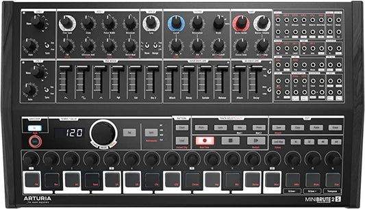 Arturia MiniBrute 2S Noir Semi Modular Sequencer