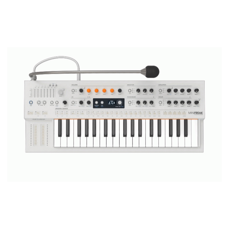 Arturia MiniFreak Vocoder Limited Edition with Gooseneck Microphone and Vocoder FX