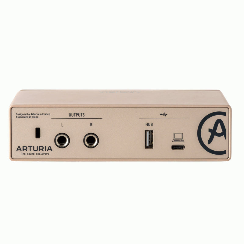 Arturia MiniFuse 1 USB Audio Interface - Limited Edition Champagne — view 3
