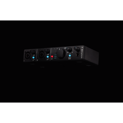 Arturia MiniFuse 2 USB Audio & MIDI Interface - 2 In/2 Out, Black — view 3