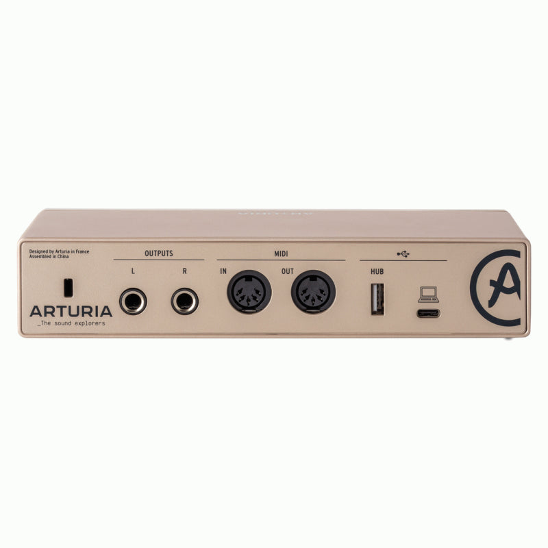 Arturia MiniFuse 2 USB Audio Interface Limited Edition Champagne — view 3