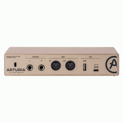 Arturia MiniFuse 2 USB Audio Interface Limited Edition Champagne — view 3
