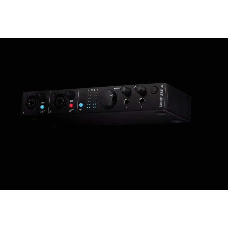 Arturia MiniFuse 4 4 In/4 Out USB 2 Audio & MIDI Interface Black