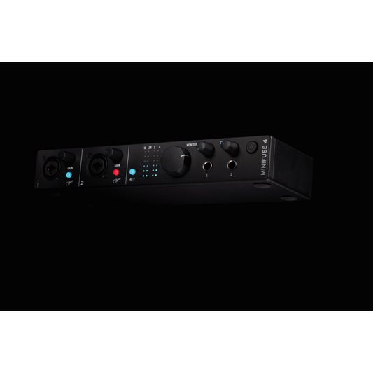 Arturia MiniFuse 4 4 In/4 Out USB 2 Audio & MIDI Interface Black