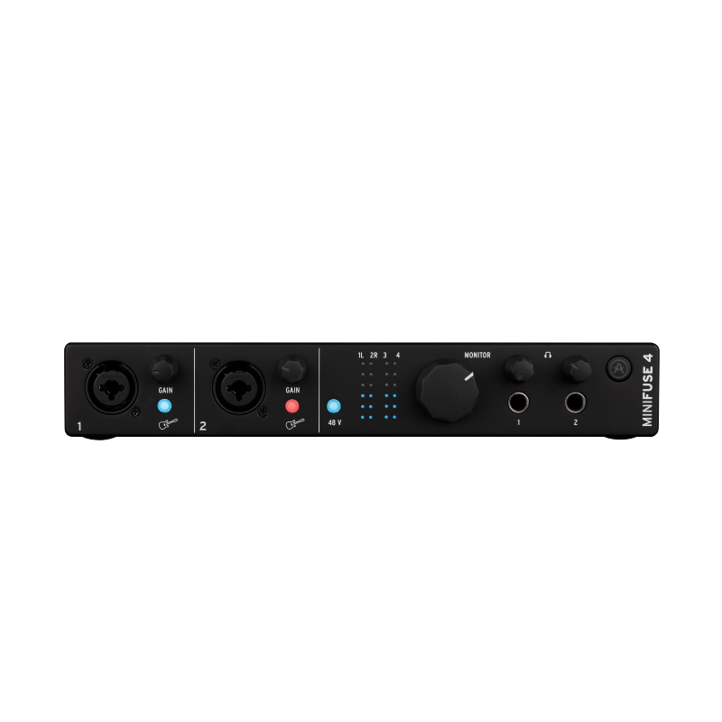 Arturia MiniFuse 4 4 In/4 Out USB 2 Audio & MIDI Interface Black — view 2