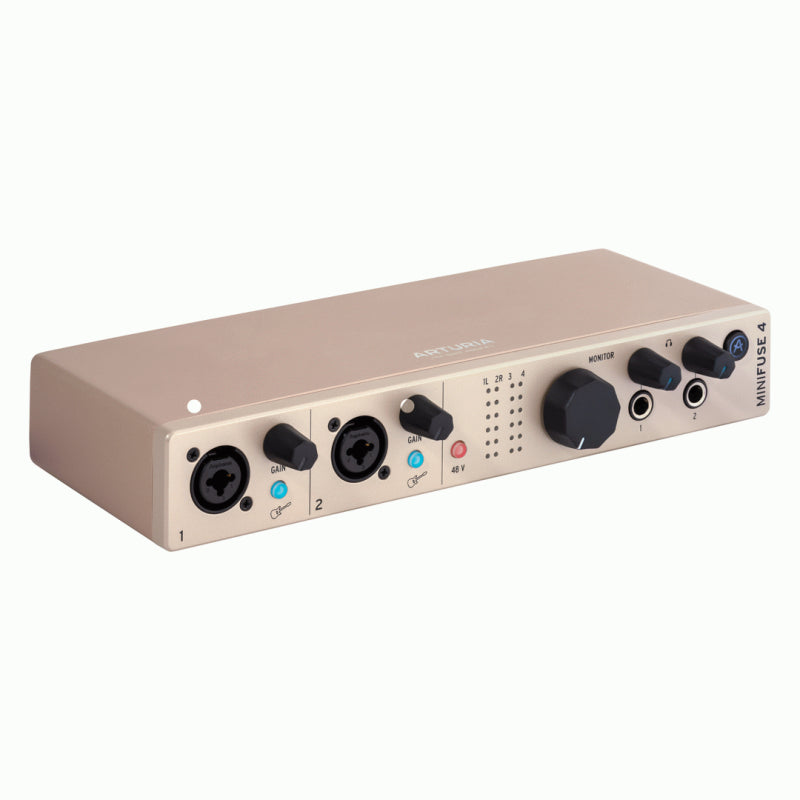 Arturia MiniFuse 4 USB Audio Interface Limited Edition Champagne — view 2