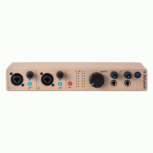 Arturia MiniFuse 4 USB Audio Interface Limited Edition Champagne