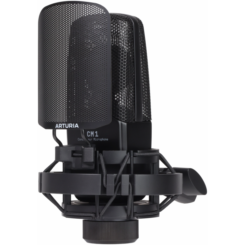 Arturia MiniFuse Recording Pack Black Bundle with Audio Interface, Microphone, Headphones, and Cables — view 4