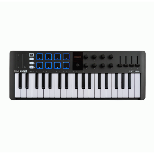 Arturia Minilab 37 Note MIDI Controller Keyboard Black