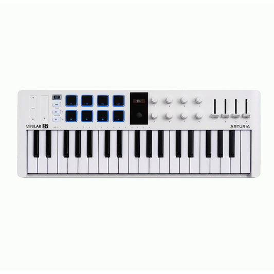 Arturia Minilab 37 Key MIDI Controller - White