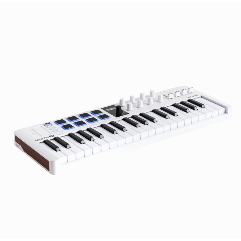 Arturia Minilab 37 Key MIDI Controller - White — view 4