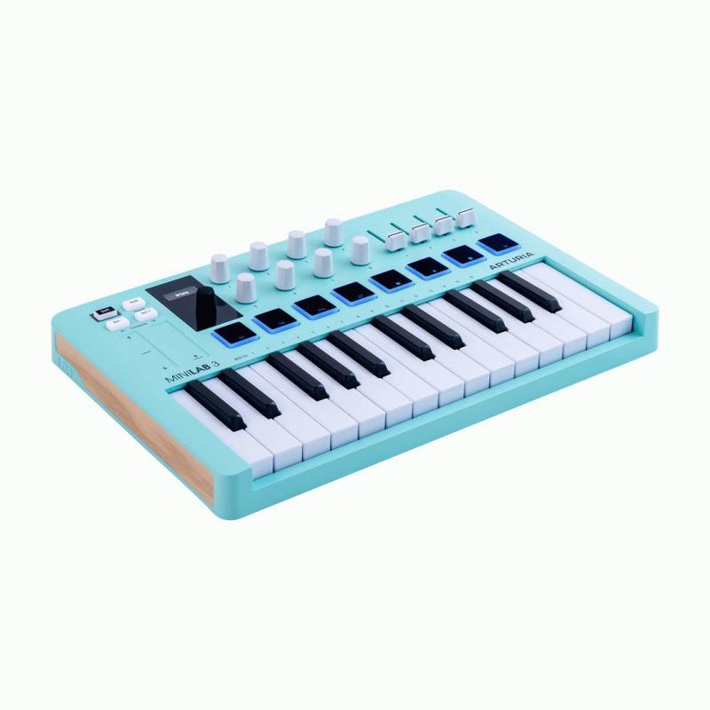 Arturia MiniLab 3 25 Note Keyboard Aquarmarine Limited Edition — view 2