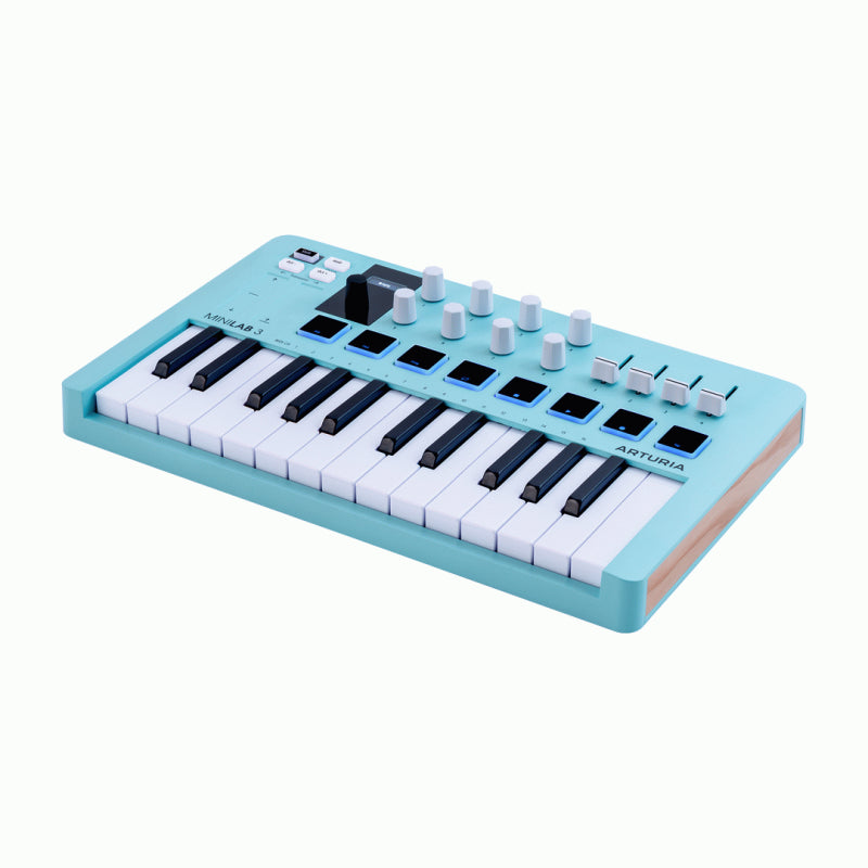 Arturia MiniLab 3 25 Note Keyboard Aquarmarine Limited Edition — view 3