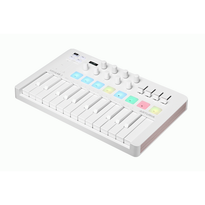 Arturia MiniLab 3 25-Key MIDI Controller Alpine White Limited Edition — view 4