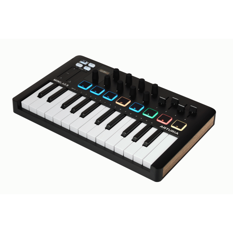 Arturia MiniLab 3 25-Key MIDI Keyboard - Black — view 2
