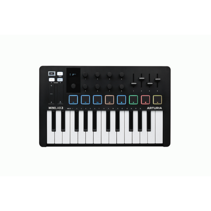 Arturia MiniLab 3 25-Key MIDI Keyboard - Black