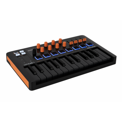 Arturia MiniLab 3 25 Note MIDI Controller Orange Limited Edition — view 4