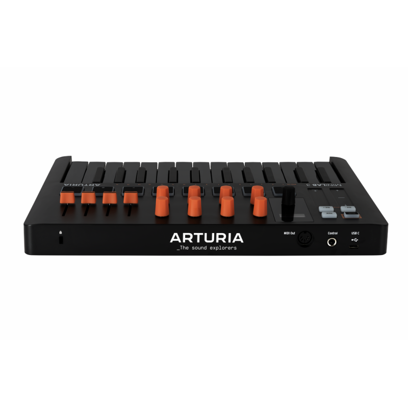 Arturia MiniLab 3 25 Note MIDI Controller Orange Limited Edition — view 2