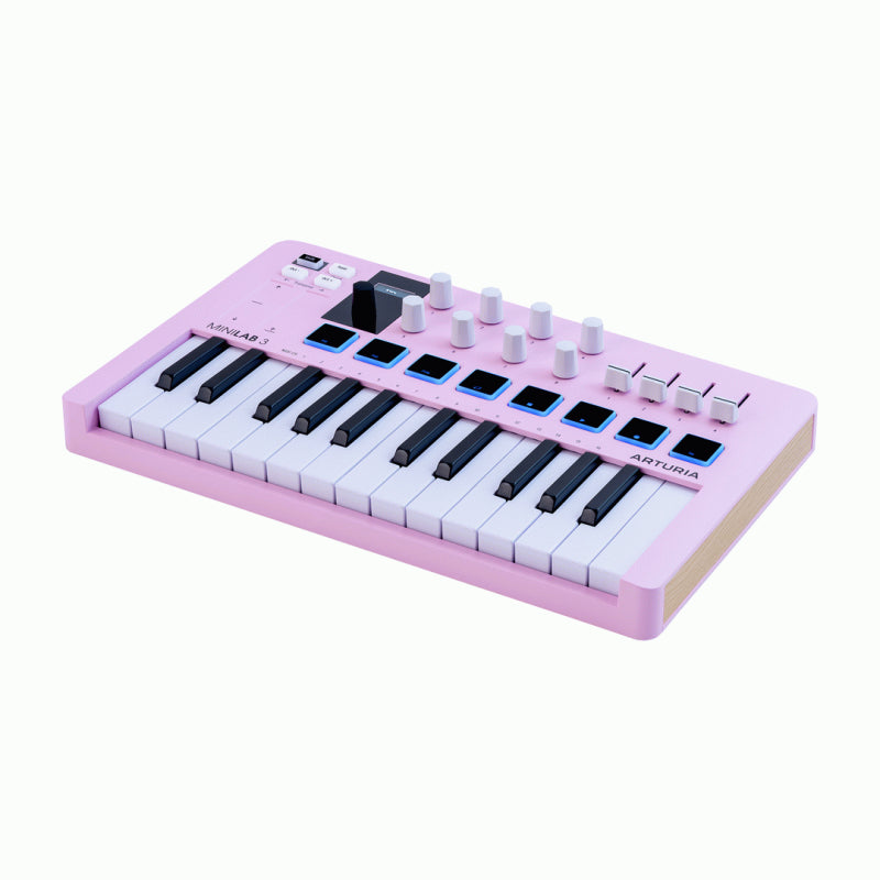 Arturia MiniLab 3 25-Key Keyboard Rose Quartz Limited Edition — view 3