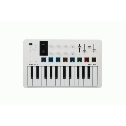 Arturia MiniLab 3 25-Key Controller Keyboard - White
