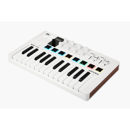 Arturia MiniLab 3 25-Key Controller Keyboard - White — view 2