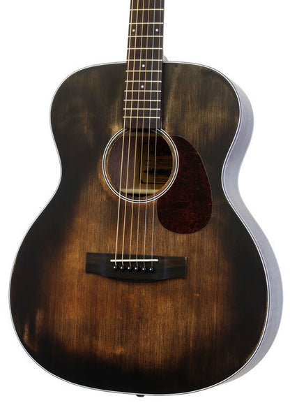 Aria Delta Players Series OM Acoustic Guitar Muddy Brown Finish — view 3