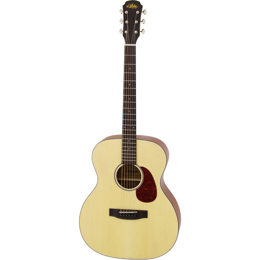 Aria 100 Series Orchestral Body Acoustic Guitar Matte Natural Finish