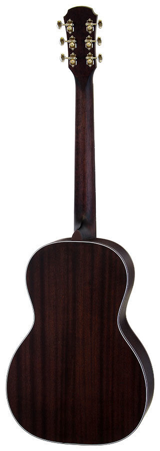 Aria Delta Players Series Parlour Acoustic Guitar Muddy Brown Finish — view 2