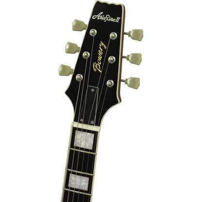 Aria 212-MK2 Bowery Semi-Hollow Electric Guitar Cadillac Pink — view 5