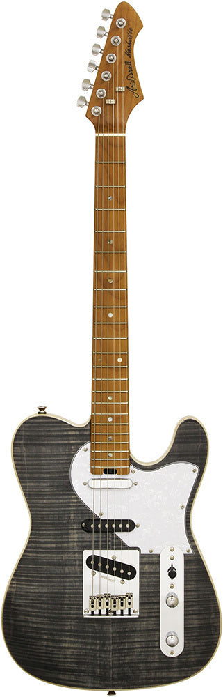 Aria 615-MK2 Nashville Electric Guitar Black Diamond Gloss Finish